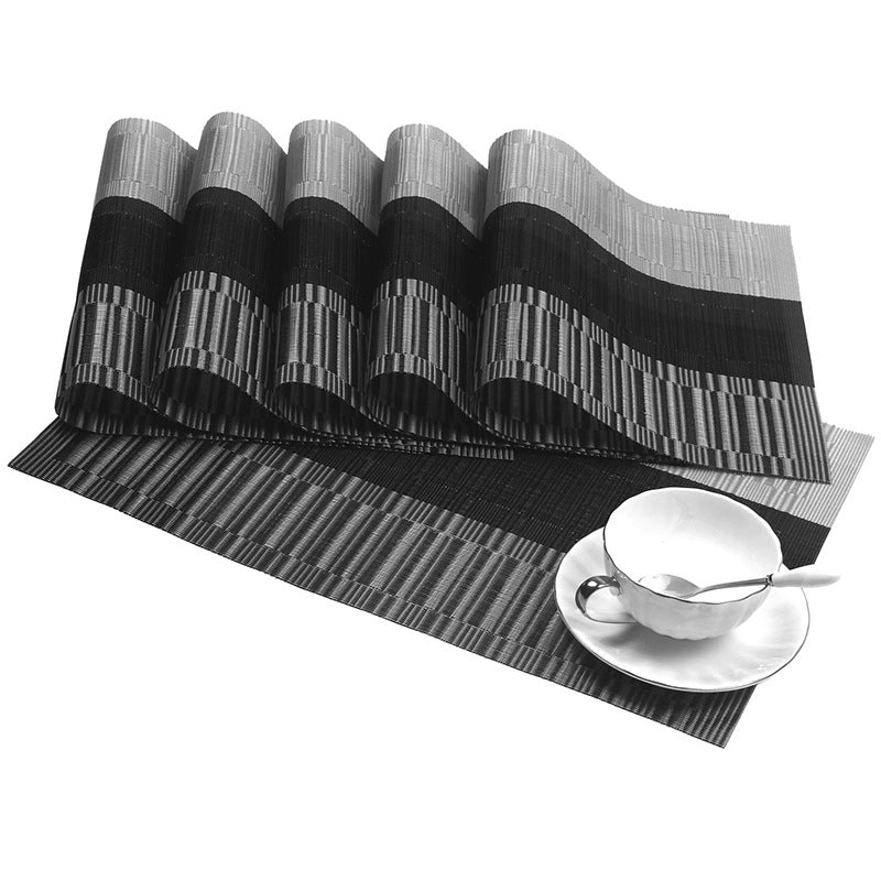 Bamboo Woven Heat-Resistant Waterproof Placemats