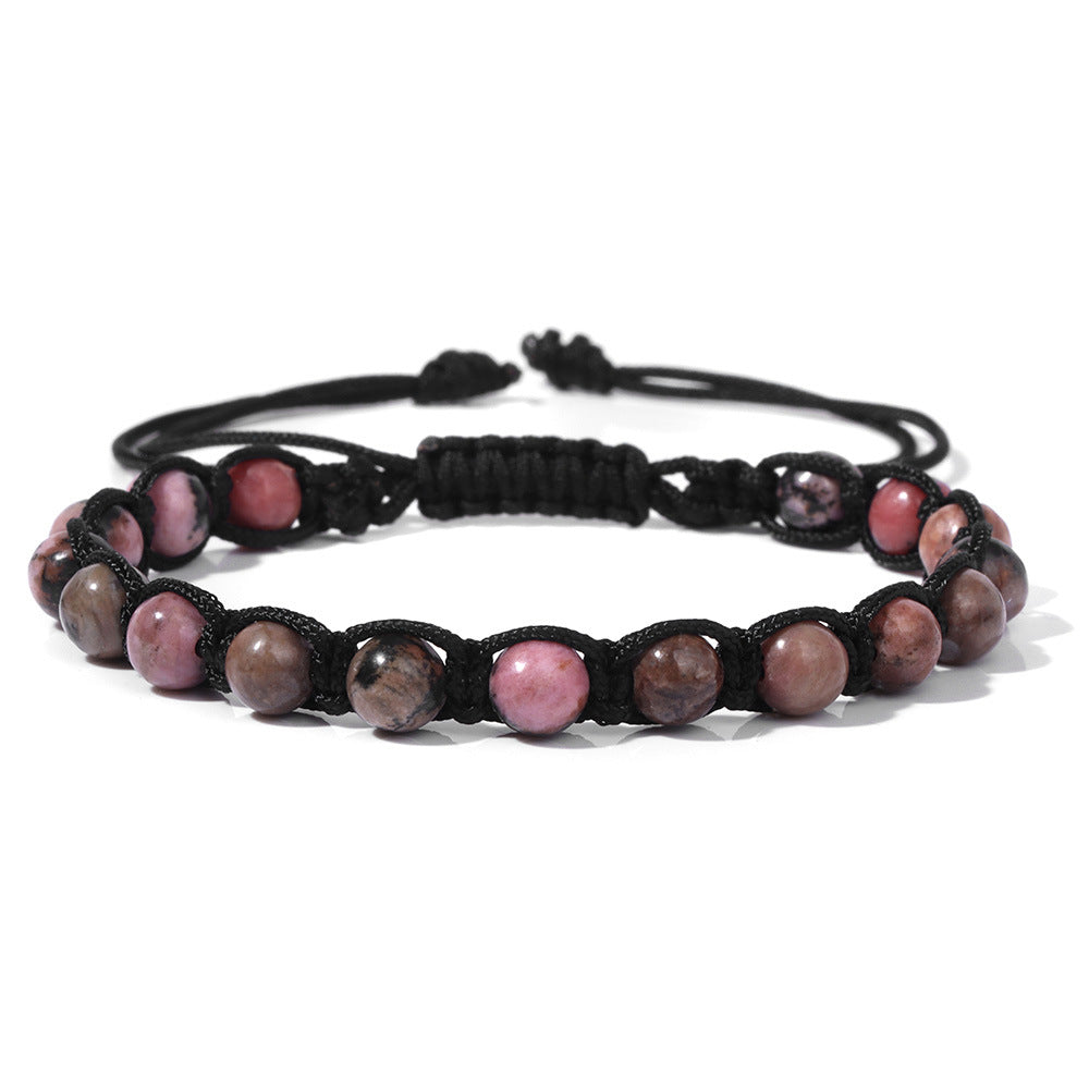 Natural Stone Crystal Beads Bracelet