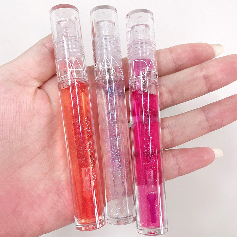 Glossy Lip Glaze - Non-Fading & Non-Stick Glass Finish