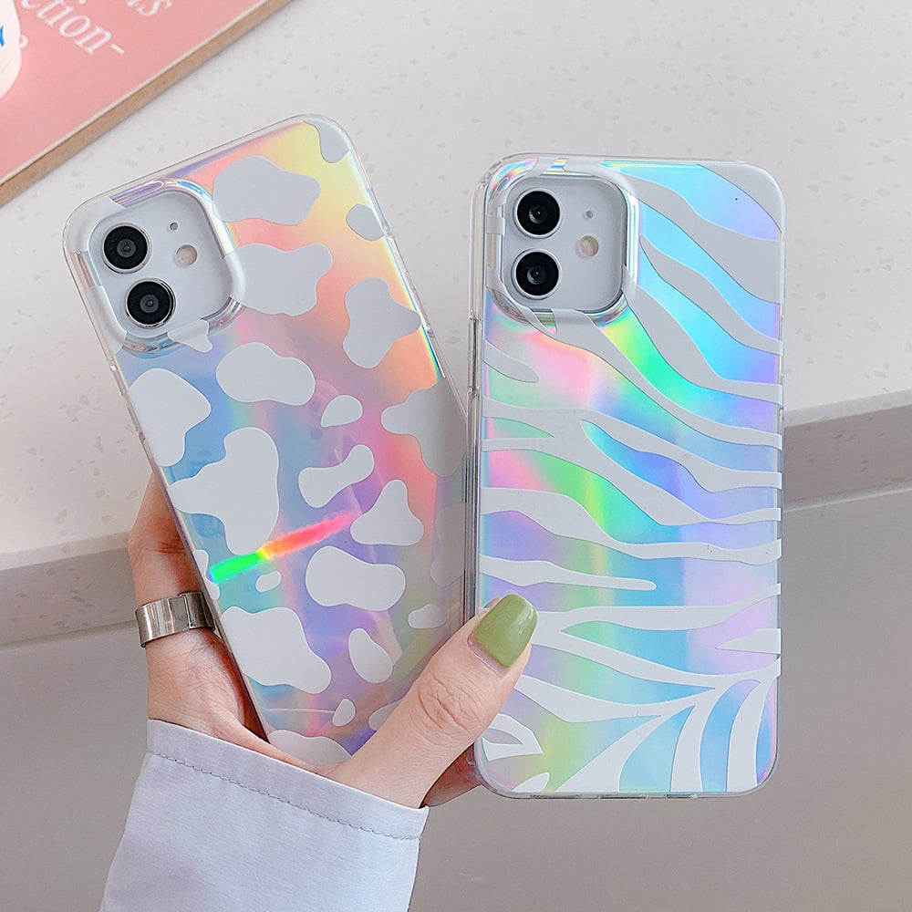 iPhone, Double-Sided Zebra and Leopard Print