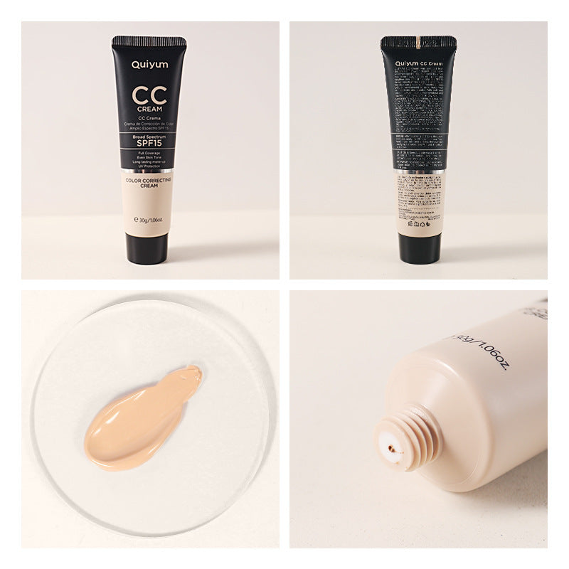 Quiyum CC Cream 30ml - Hydrating and Concealing
