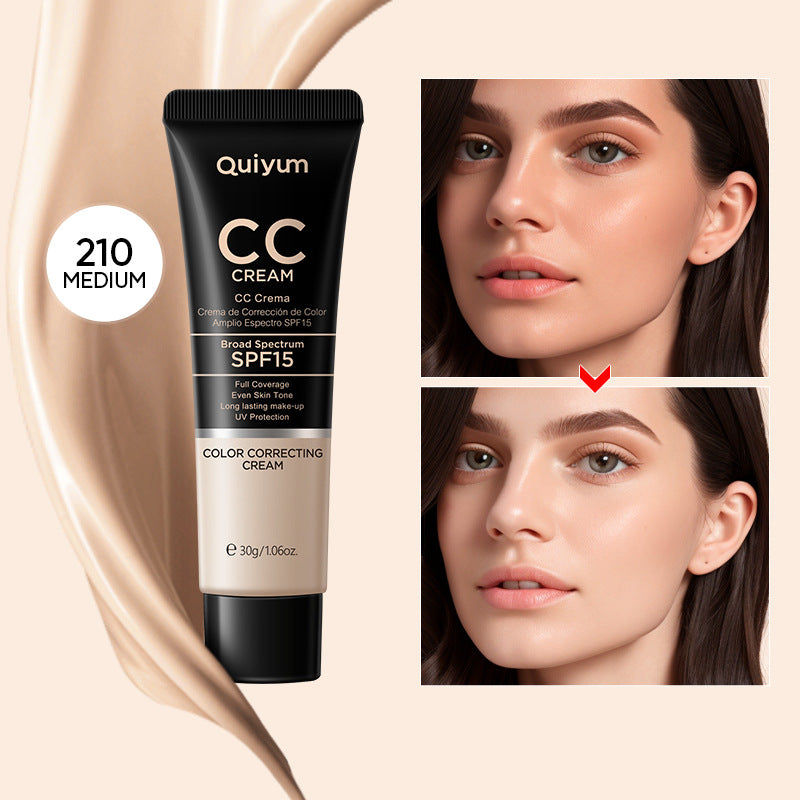 Quiyum CC Cream 30ml - Hydrating and Concealing