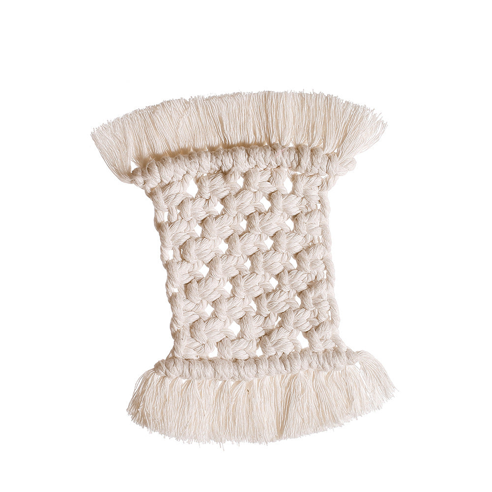 Handmade Woven Cotton Rope Coasters and Table Mats