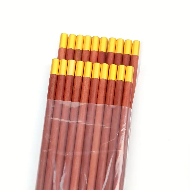 Fu Character Solid Wood Chopsticks for Chinese Cuisine