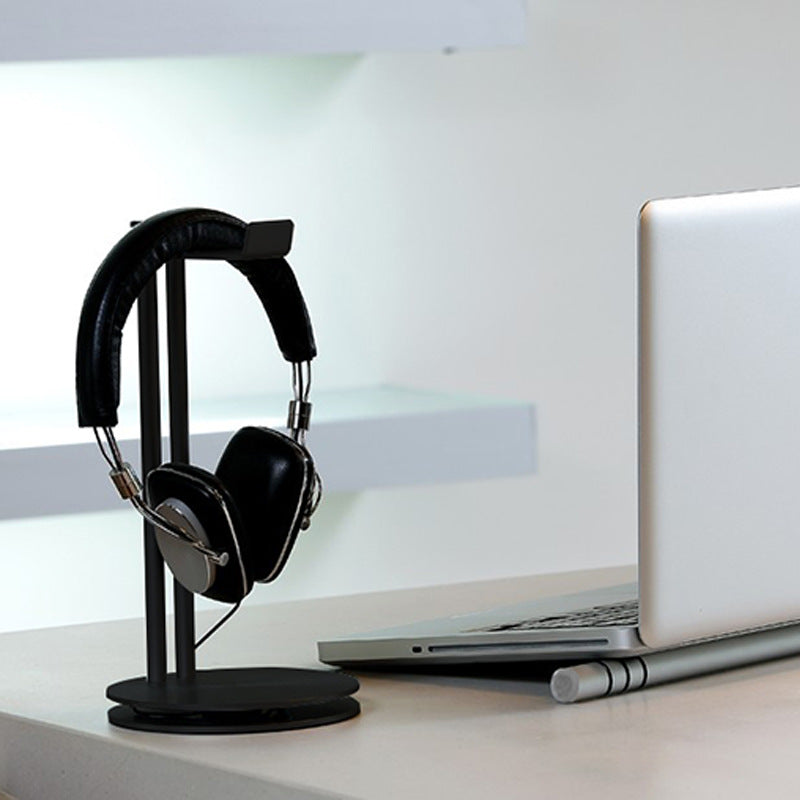 Metal Dual-Layer Headphone Stand for Storage and Display