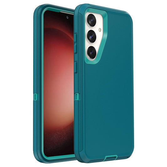 Samsung Galaxy S24 Ultra (6.8") Heavy Duty Rugged Pocket-Friendly CaseDurable Military Grade Protection Shockproof/Drop Proof/Dust-Proof Protective Cover for Galaxy S24 Ultra Blue