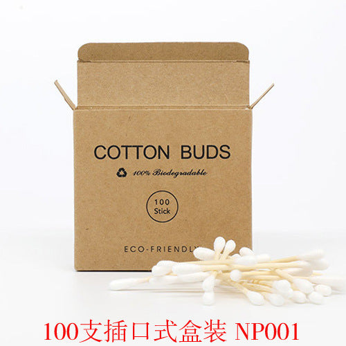Eco-friendly Bamboo Cotton Swabs