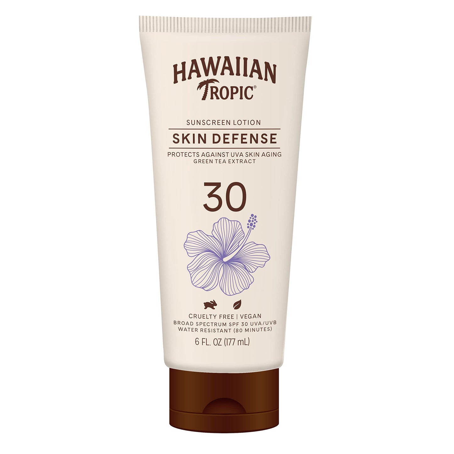 Hawaiian Tropic Skin Defense Sunscreen Lotion SPF 30 - 6oz