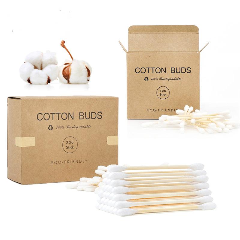 Eco-friendly Bamboo Cotton Swabs