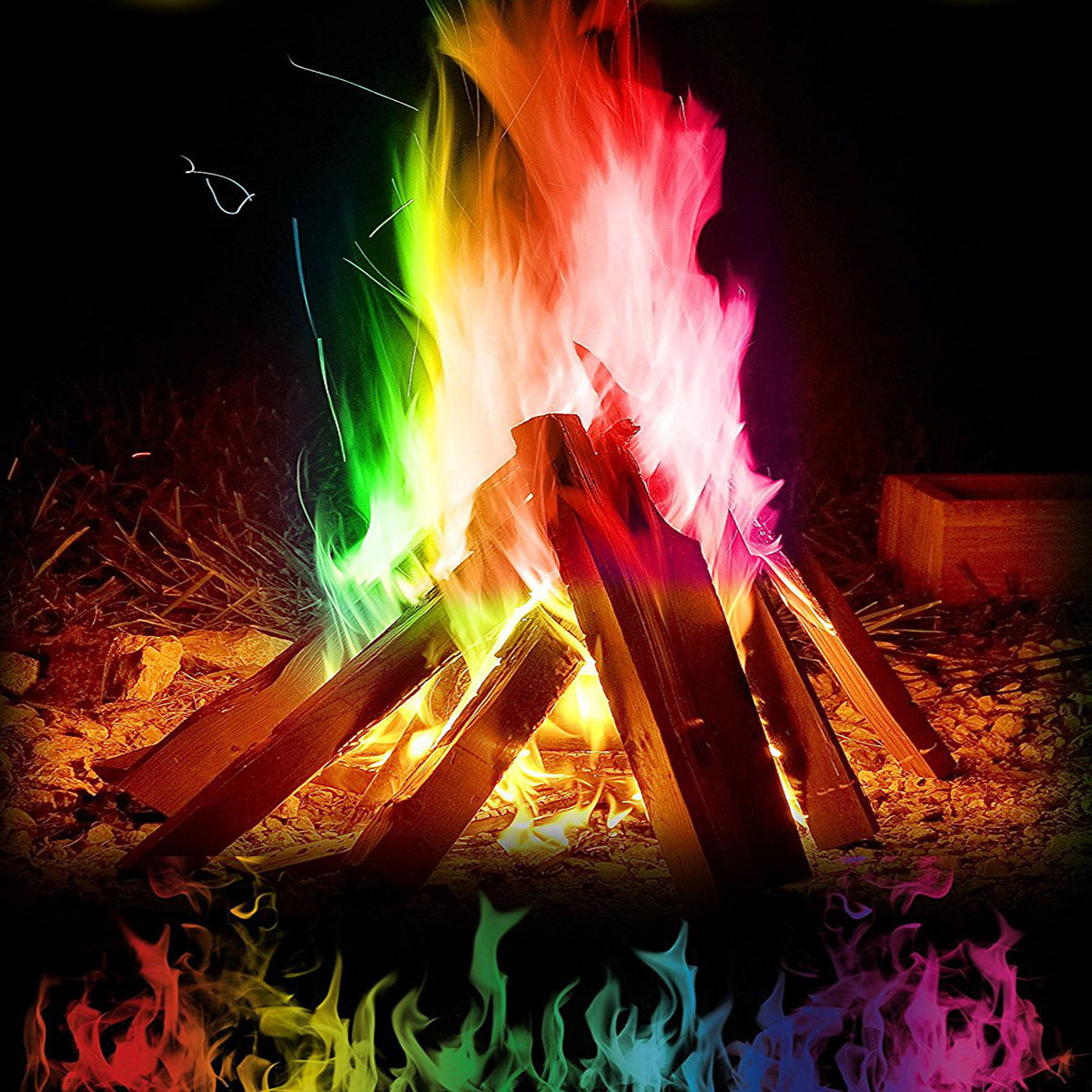 Colored Flame Powder for Parties & Events