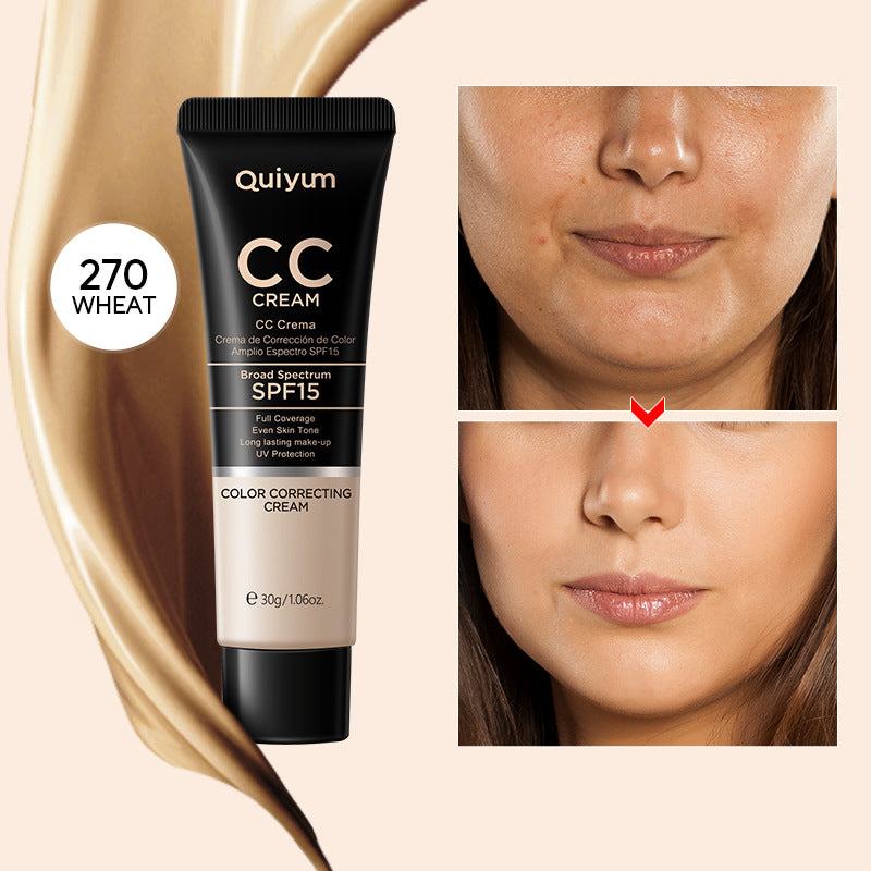 Quiyum CC Cream 30ml - Hydrating and Concealing