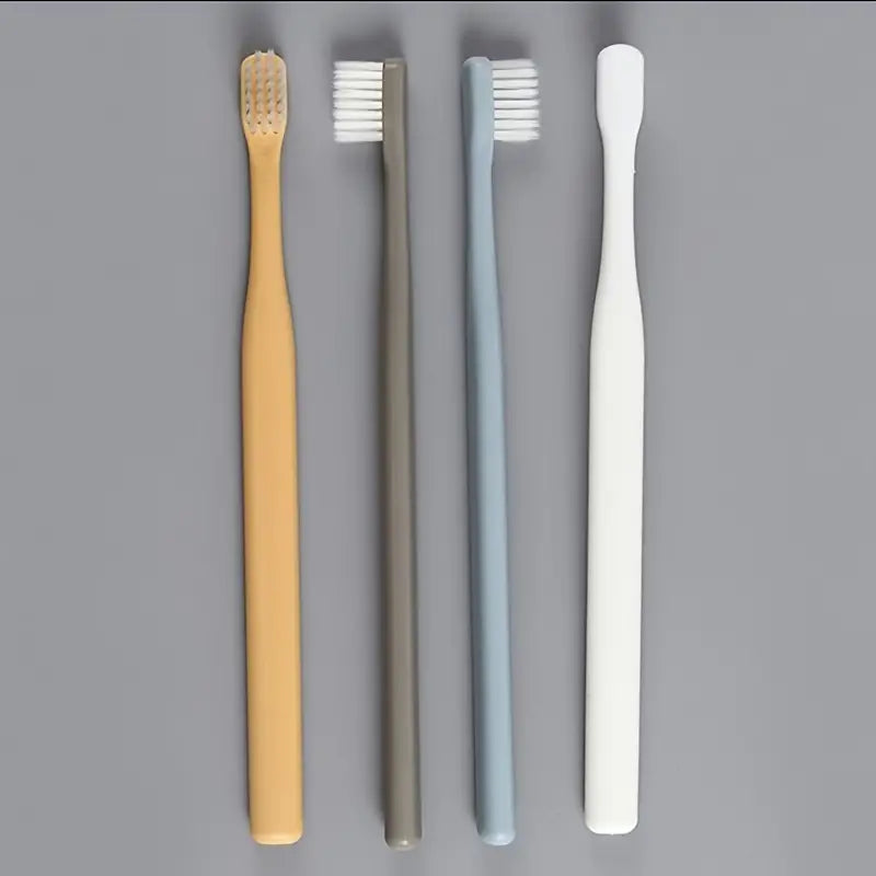 Soft-Bristled Manual Toothbrush Set (4pcs)