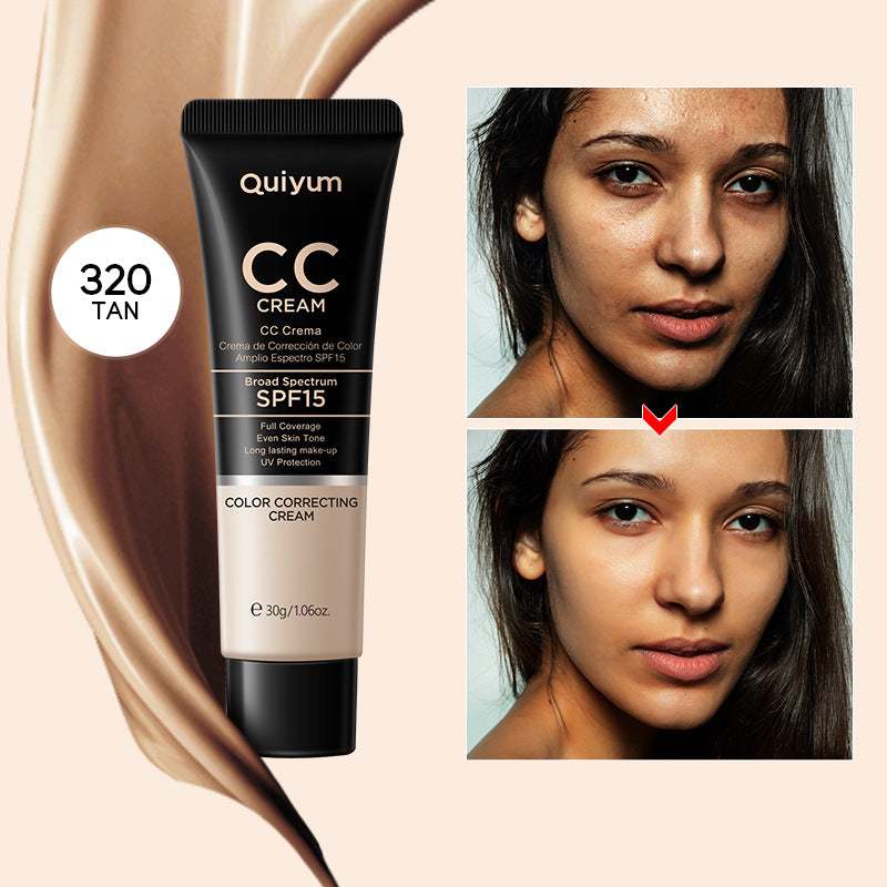 Quiyum CC Cream 30ml - Hydrating and Concealing