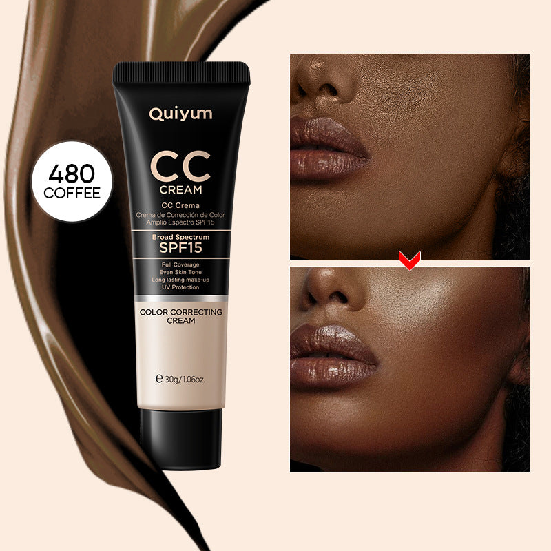 Quiyum CC Cream 30ml - Hydrating and Concealing