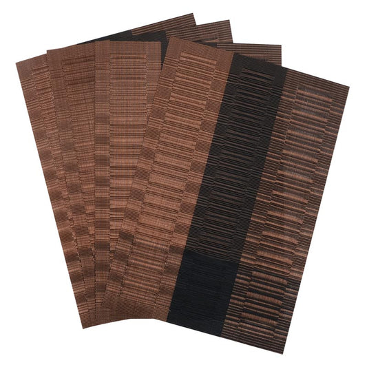 Bamboo Woven Heat-Resistant Waterproof Placemats