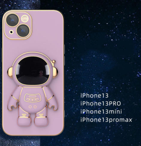 Stereo Astronaut Phone Case for Various Model iPhones