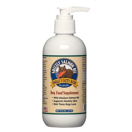 GRIZZLY PET-Salmon Oil For Dogs 8 oz. Pump