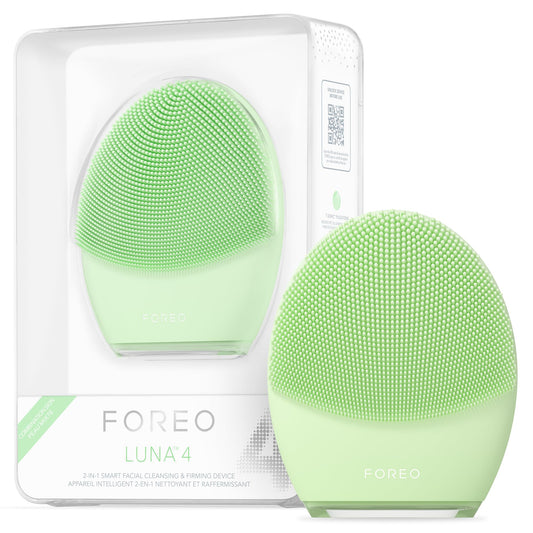 LUNA 4 Face Cleansing Brush - Firming Face Massager - Anti Aging Face Care - Enhances Absorption of Facial Skin Care Products - Simple Skin Care Tools - Combination Skin
