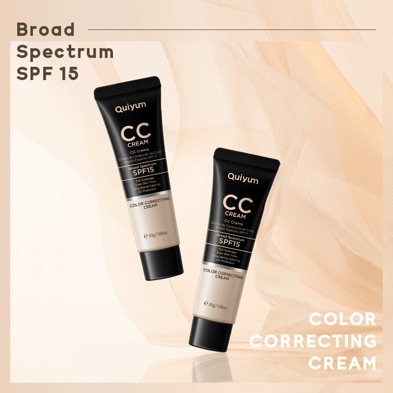 Quiyum CC Cream 30ml - Hydrating and Concealing