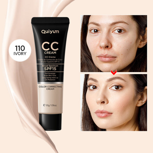 Quiyum CC Cream 30ml - Hydrating and Concealing