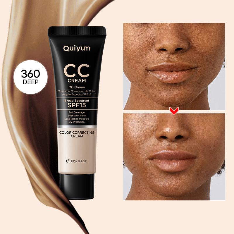 Quiyum CC Cream 30ml - Hydrating and Concealing