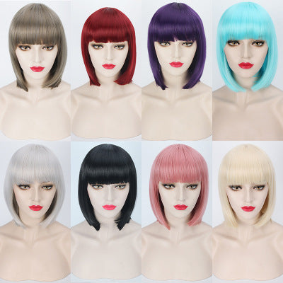 Anime Cosplay Bob Wig