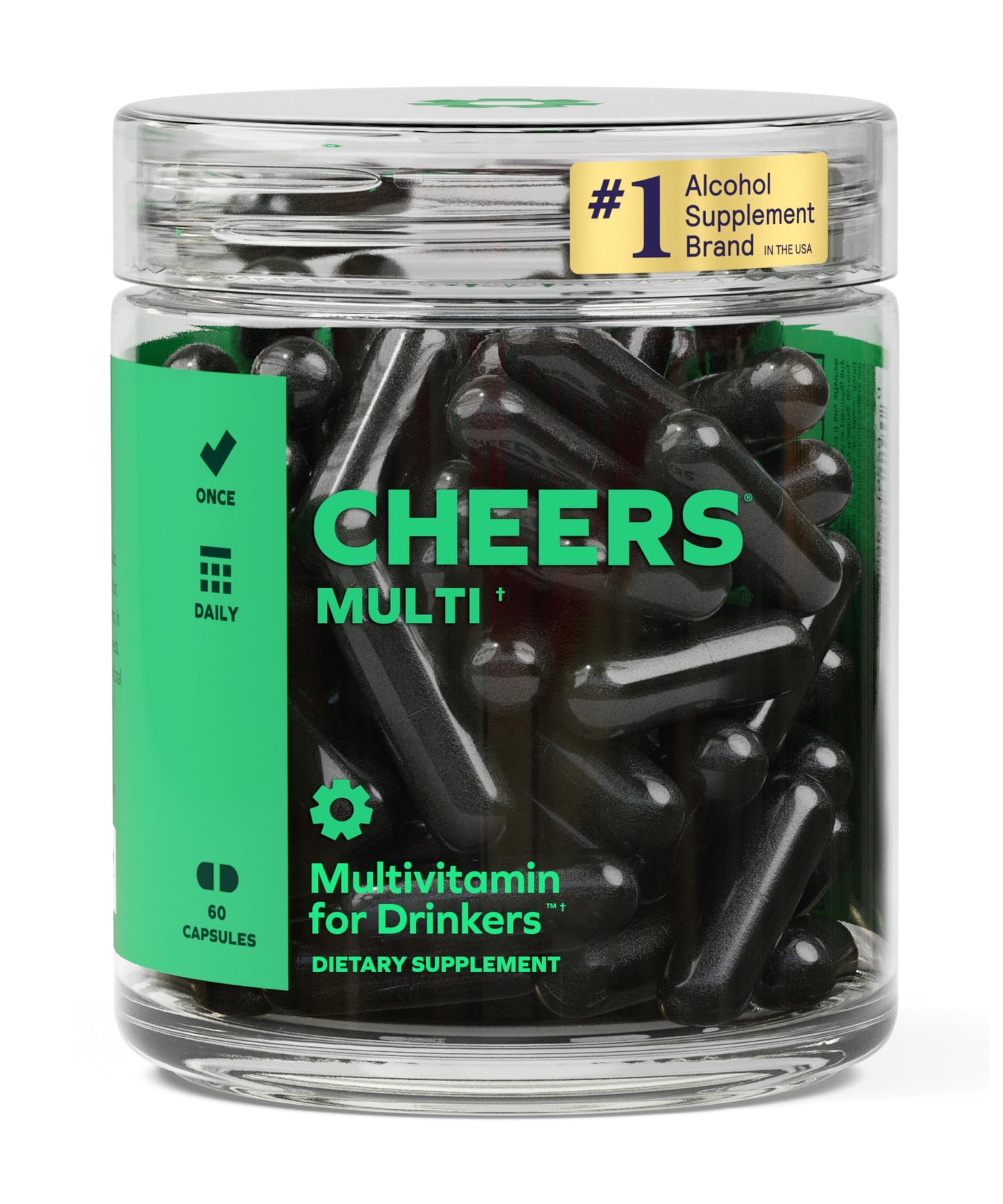 Multivitamin for Drinkers | Replenish Lost Vitamins from Drinking & Support Overall Health | 30 Doses | Choline Betaine Niacin B-Vitamins | Daily Multivitamin Supplement