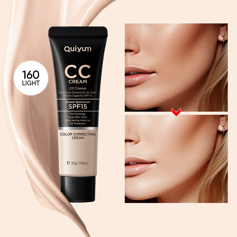 Quiyum CC Cream 30ml - Hydrating and Concealing