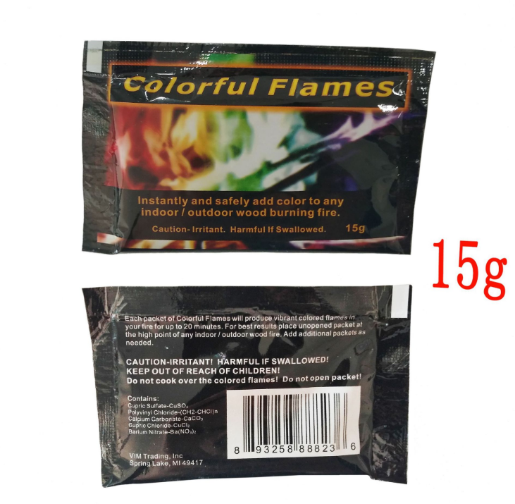 Colored Flame Powder for Parties & Events