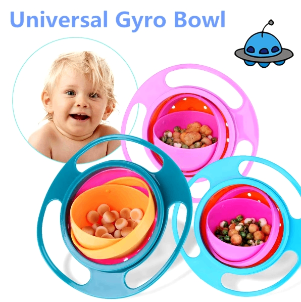 360° Rotating Baby Bowl