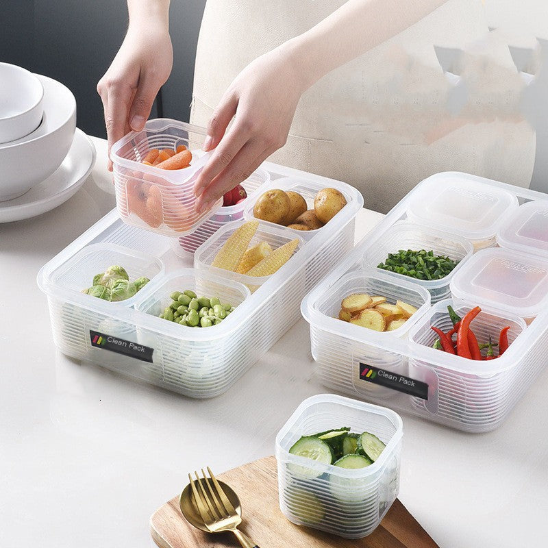 Refrigerator Storage Box for Fruits and Vegetables