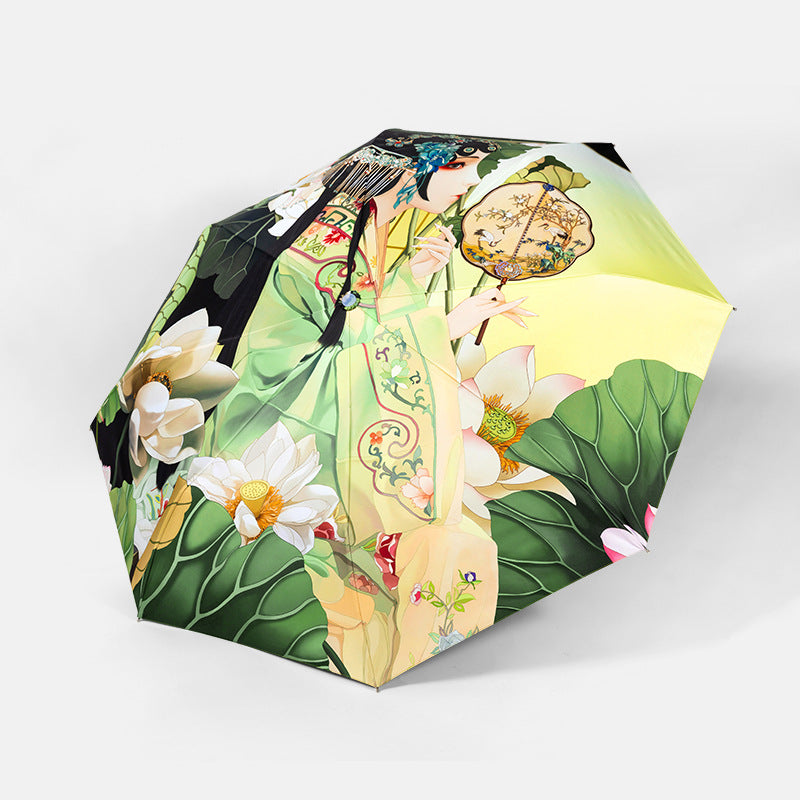 Fresh Style Automatic UV Protection Umbrella
