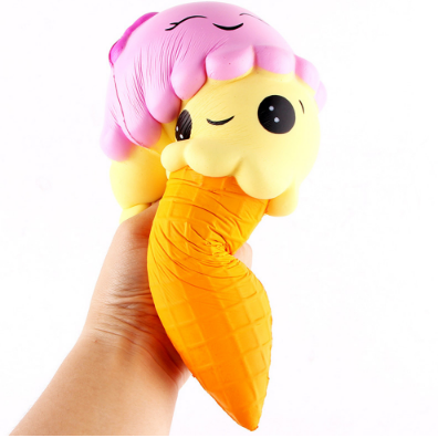 18CM Slow Rising PU Double-Head Ice Cream Squishy